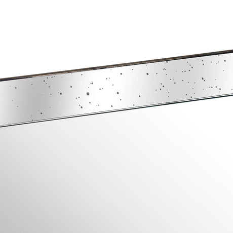 Astor Distressed Large Mirrored Tray With Wooden Detailing Shades 4 Seasons
