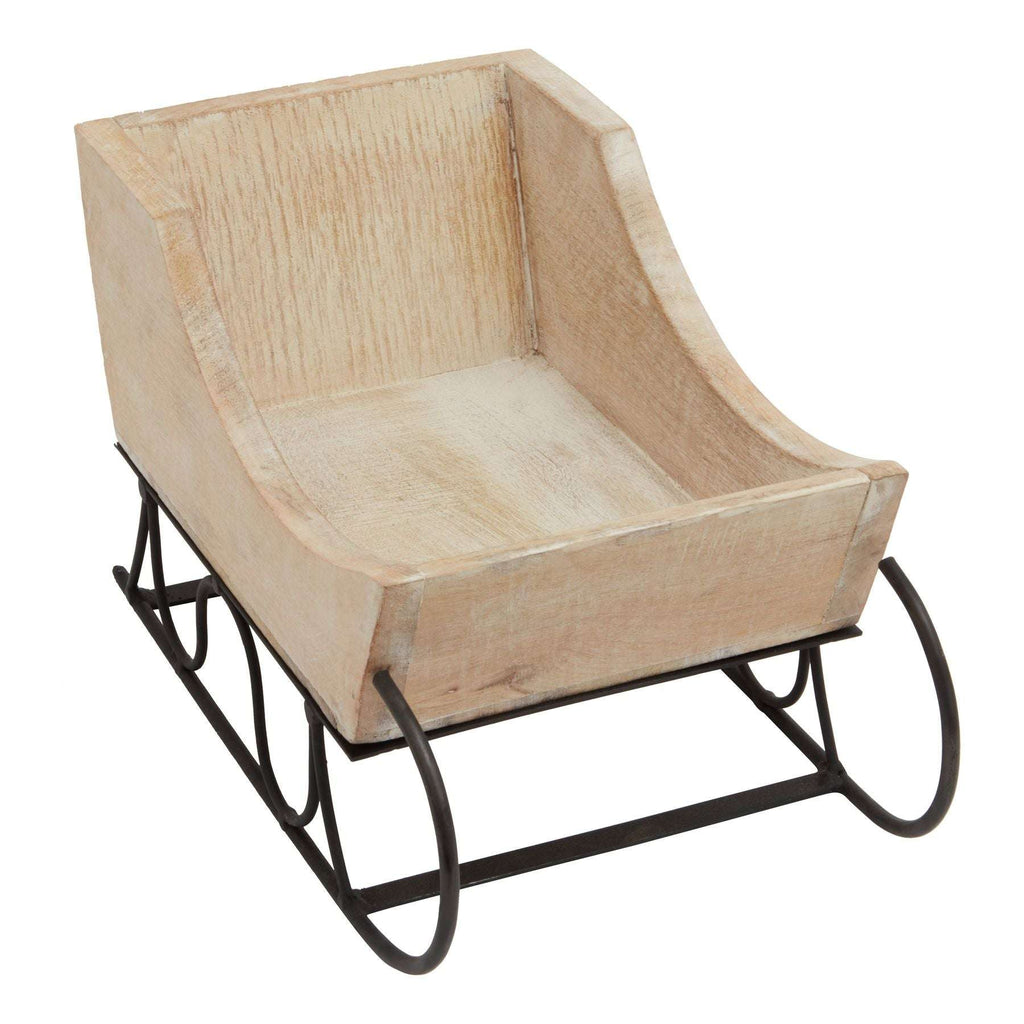 White Wash Collection Wooden Decorative Sleigh Shades 4 Seasons
