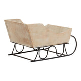 White Wash Collection Wooden Decorative Sleigh Shades 4 Seasons