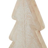 White Wash Collection Wooden Large Patterned Decorative Tree Shades 4 Seasons