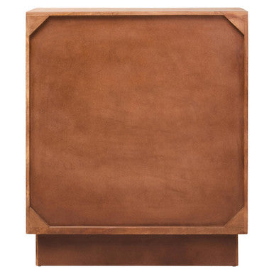 Sangar Two Door Mango Wood Carved Design Cabinet Orsina