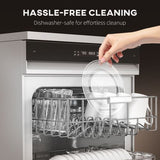 HOMCOM 23L Digital Microwave Oven with Auto Cook, 10 Levels, Eco Mode HOMCOM