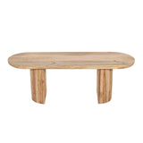 Verty Furniture Dining Bench with a smooth wooden surface and stylish leg design for dining spaces