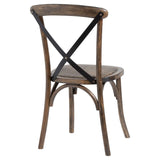 Shades 4 Seasons Rustic Wooden Dining Chair Shades 4 Seasons