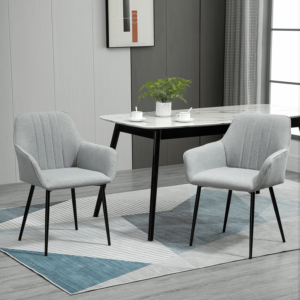 Stylish Grey Dining Chair for Modern Interiors N/A