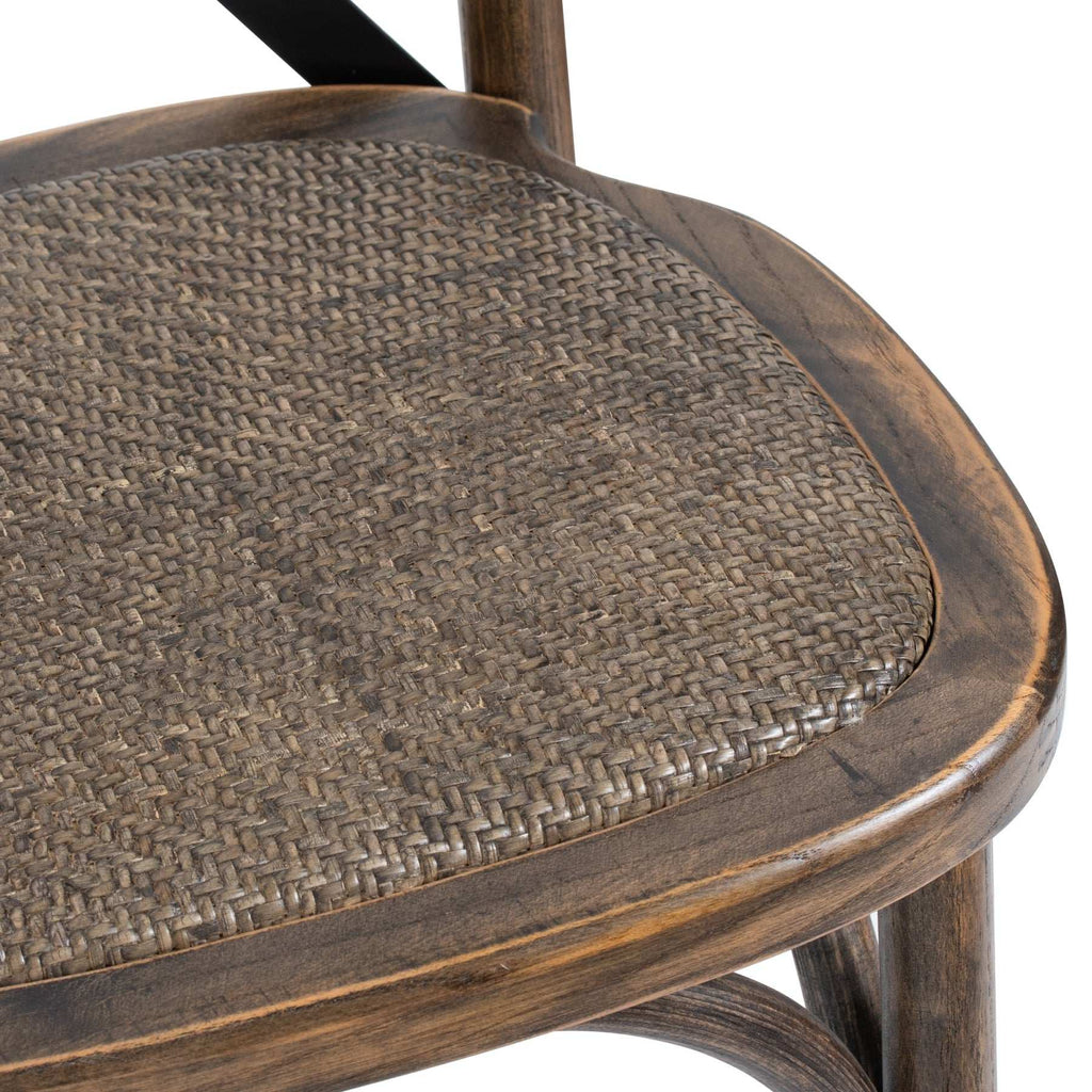 Shades 4 Seasons Rustic Wooden Dining Chair Shades 4 Seasons