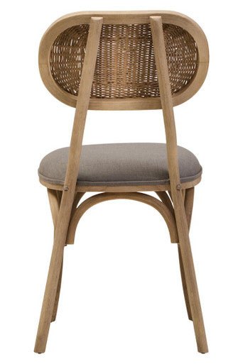 Cebu Grey Wash Elm Wood Dining Chair Orsina