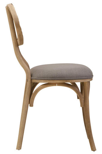 Cebu Grey Wash Elm Wood Dining Chair Orsina