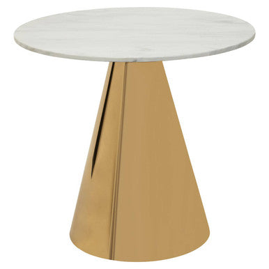 Azalea White Marble Top Dining Table Orsina
