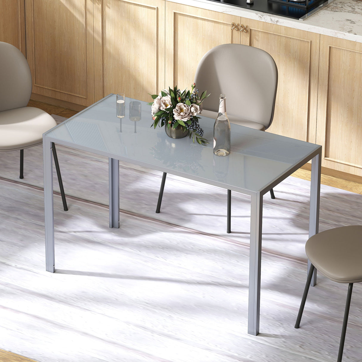 Wise Galleria modern dining table with stylish finish, perfect for kitchen dining areas
