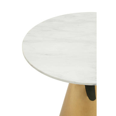 Azalea White Marble Top Dining Table Orsina