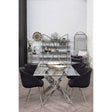 Allure Rectangular Intersected Base Dining Table Orsina