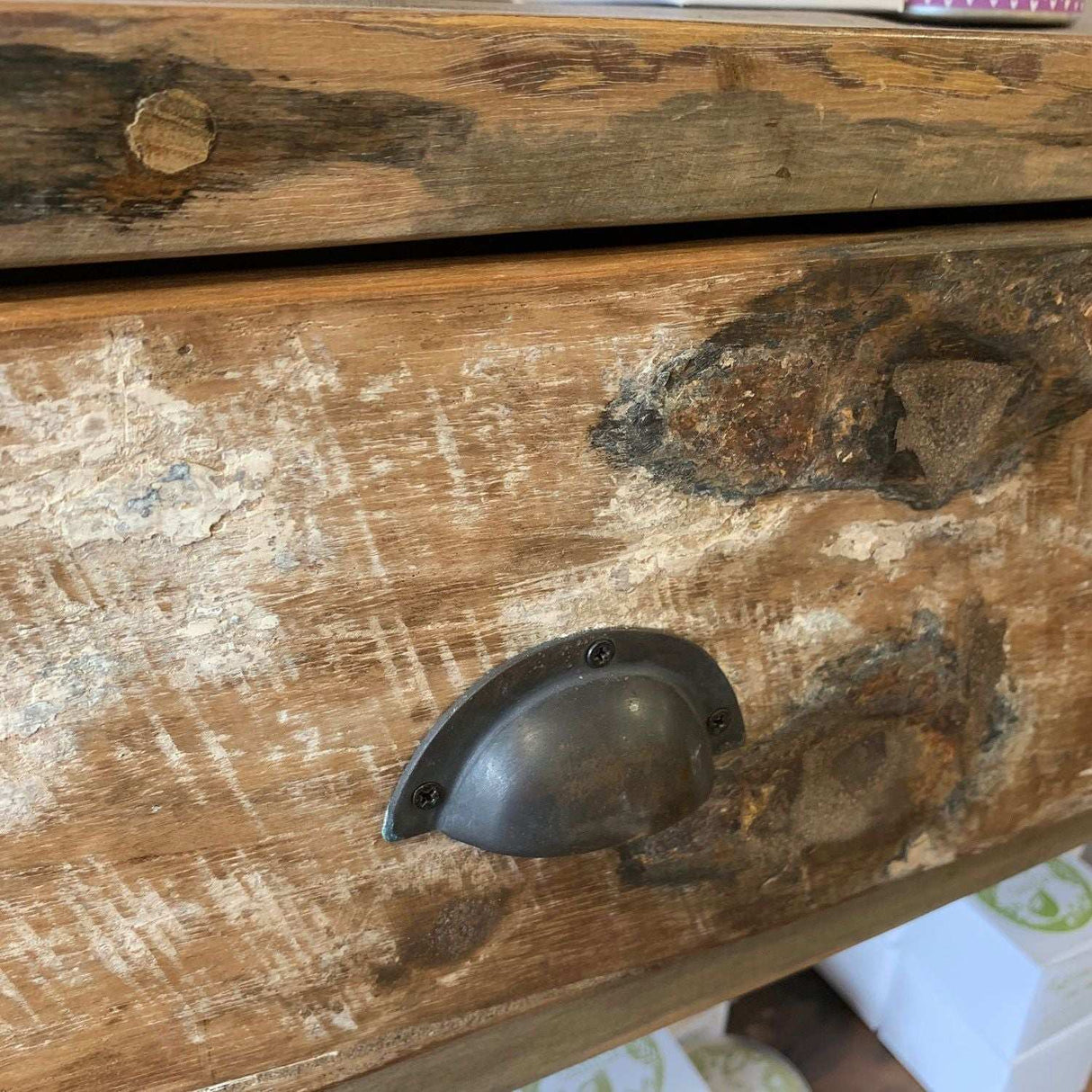 A&C Large Centre Display Table 207x97x80cm AW-Dropship