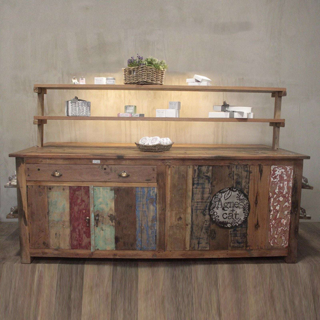 A&C Large Centre Display Table 207x97x80cm AW-Dropship