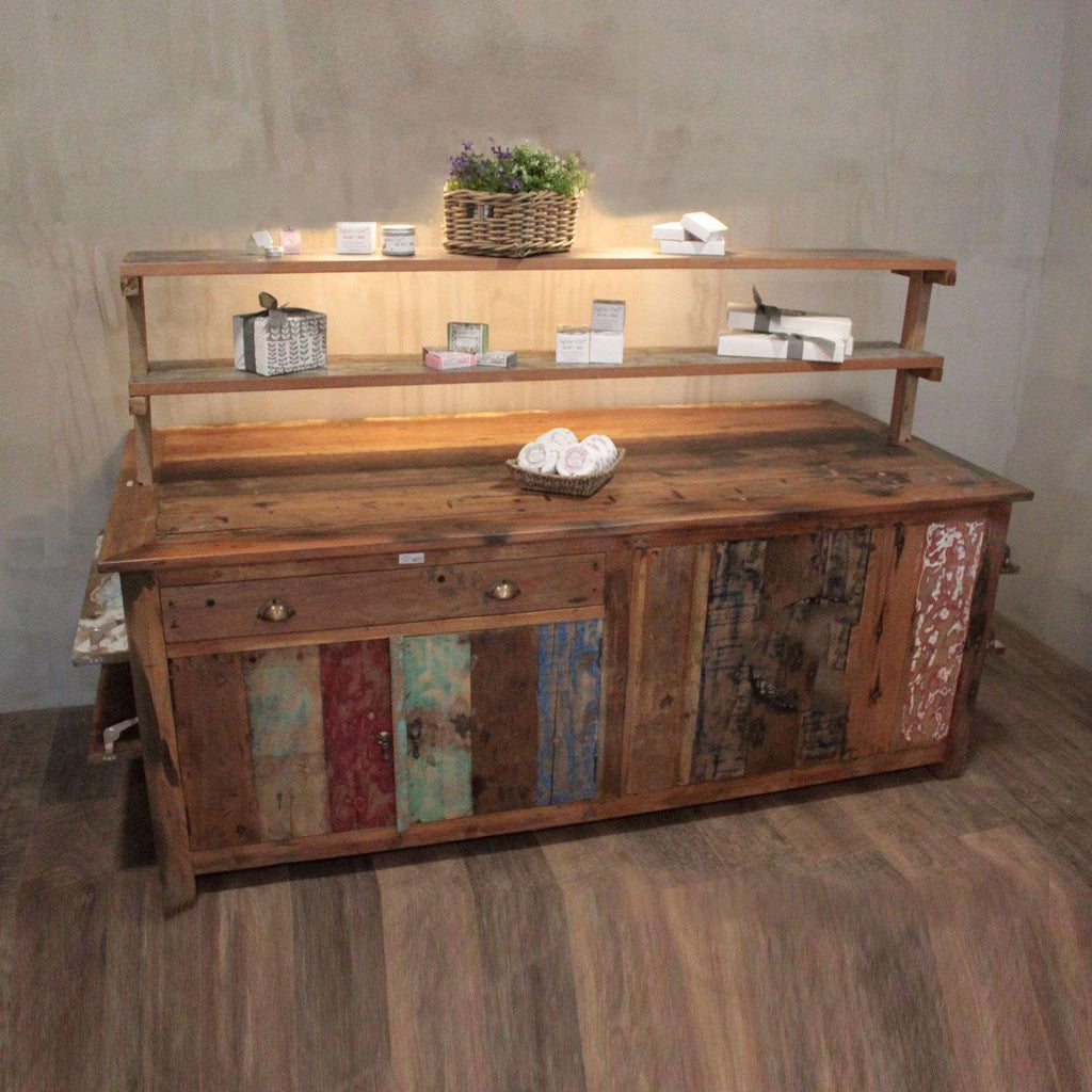 A&C Large Centre Display Table 207x97x80cm AW-Dropship