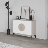 Modern Decortie sideboard display unit with sleek design and distinctive round handles