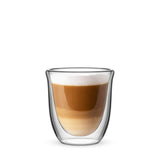 Bialetti Double Walled Glasses with sleek design, perfect for hot and cold beverages