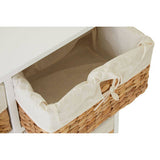 Orsina Stylish Drawer Chest with Woven Baskets Orsina