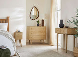 Fishe and Lilly Dressing Table with Elegant Design and Natural Wood Finish for Bedroom Decor