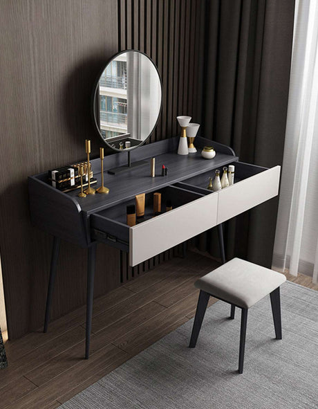 Le Di Vita Dressing Table with Mirror and Organisers, Stylish Design for Modern Bedrooms