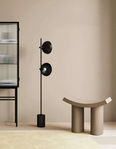 Stylish Le Di Vita Dressing Table Stool with contemporary design and unique shape in a modern interior setting