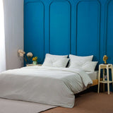 Ackly Bamboo - Sage Green Checkerboard Duvet Cover SHEET STORY