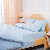Ackly Bamboo - Sky Blue Duvet Cover SHEET STORY
