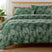 OLIVIA ROCCO Duvet Cover Sets featuring a green tropical leaf design for a stylish bedroom update