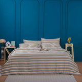 Ella Cotton - Serene Stripe Duvet Cover SHEET STORY