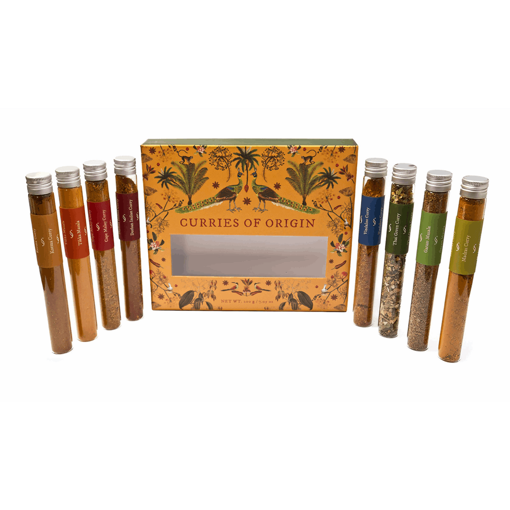 Curry Spice Premium World Selection | 8 Unique Blends | Curry Lovers Gift Set eat.art