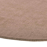 Soft brown Eco Friendly Rug with a plush texture for sustainable home decor