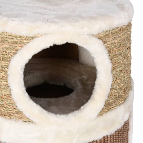 vidaXL Cat Scratching Barrel 60 cm Seagrass vidaXL