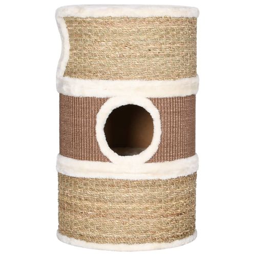 vidaXL Cat Scratching Barrel 60 cm Seagrass vidaXL