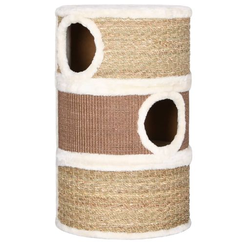 vidaXL Cat Scratching Barrel 60 cm Seagrass vidaXL