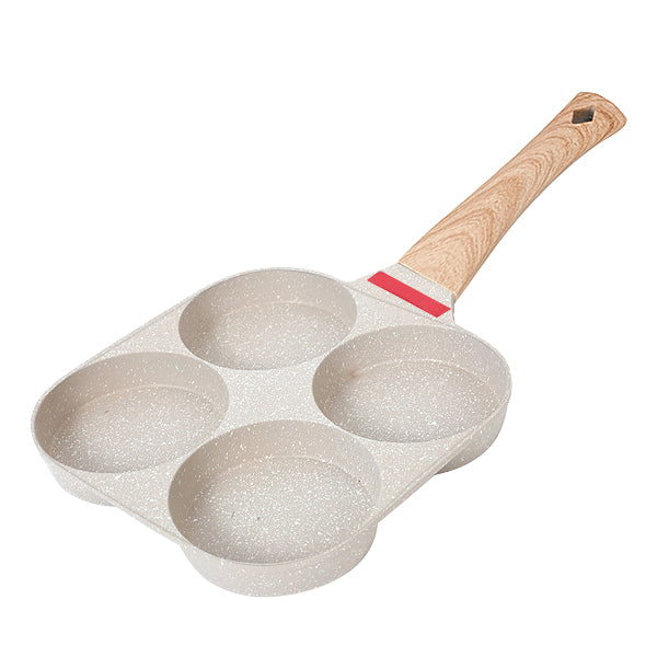 PGY Nonstick Egg Frying Pan - 4 Cups Aluminium Cookware for Easy Cooking green PGY