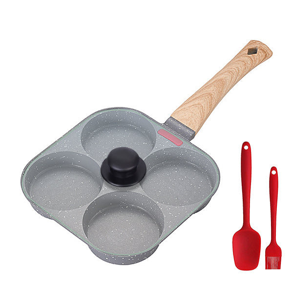 PGY Nonstick Egg Frying Pan - 4 Cups Aluminium Cookware for Easy Cooking PGY