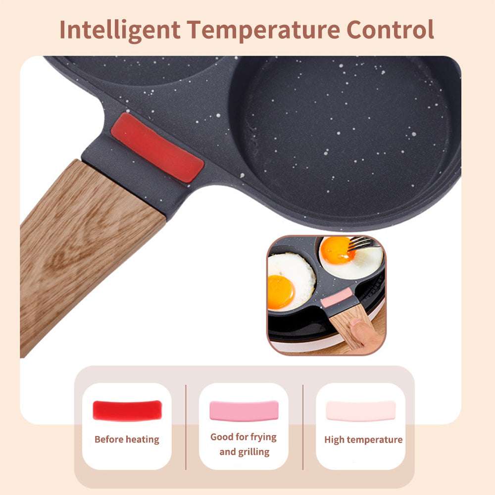 PGY Nonstick Egg Frying Pan - 4 Cups Aluminium Cookware for Easy Cooking PGY