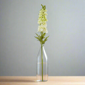 The Natural Garden Collection White Elatum Delphinium WHITE PLASTIC Shades 4 Seasons