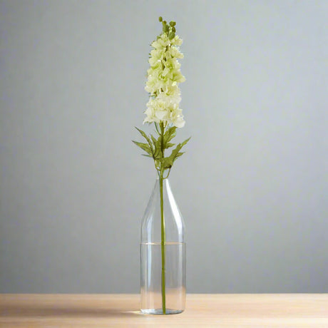 The Natural Garden Collection White Elatum Delphinium WHITE PLASTIC Shades 4 Seasons