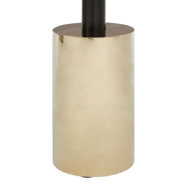 Orsina Modern Gold End Table with a Sleek Circular Design for Contemporary Living Spaces