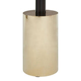 Orsina Modern Gold End Table with a Sleek Circular Design for Contemporary Living Spaces