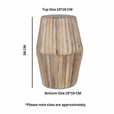 Verty Furniture Stylish Wooden End Table for Any Room Verty Furniture