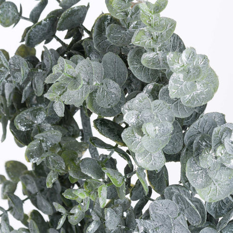 Medium Frosted Eucalyptus Candle Wreath Shades 4 Seasons