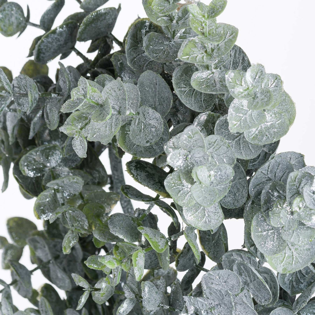 Medium Frosted Eucalyptus Candle Wreath Shades 4 Seasons