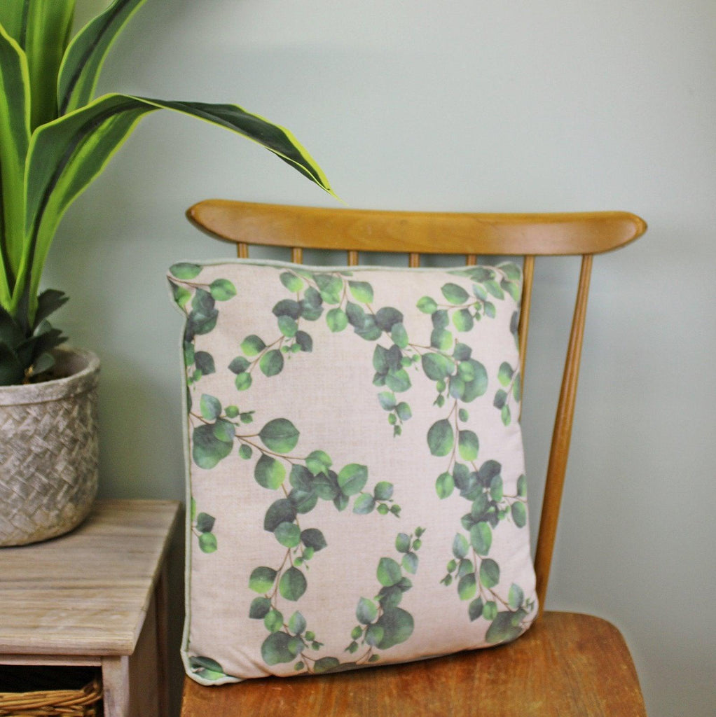 Eucalyptus Design Square Cushion, 36cm Geko Products