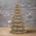 Shades 4 Seasons Pine Tree Sculpture, Rustic Gold Tabletop BROWN RESIN Shades 4 Seasons