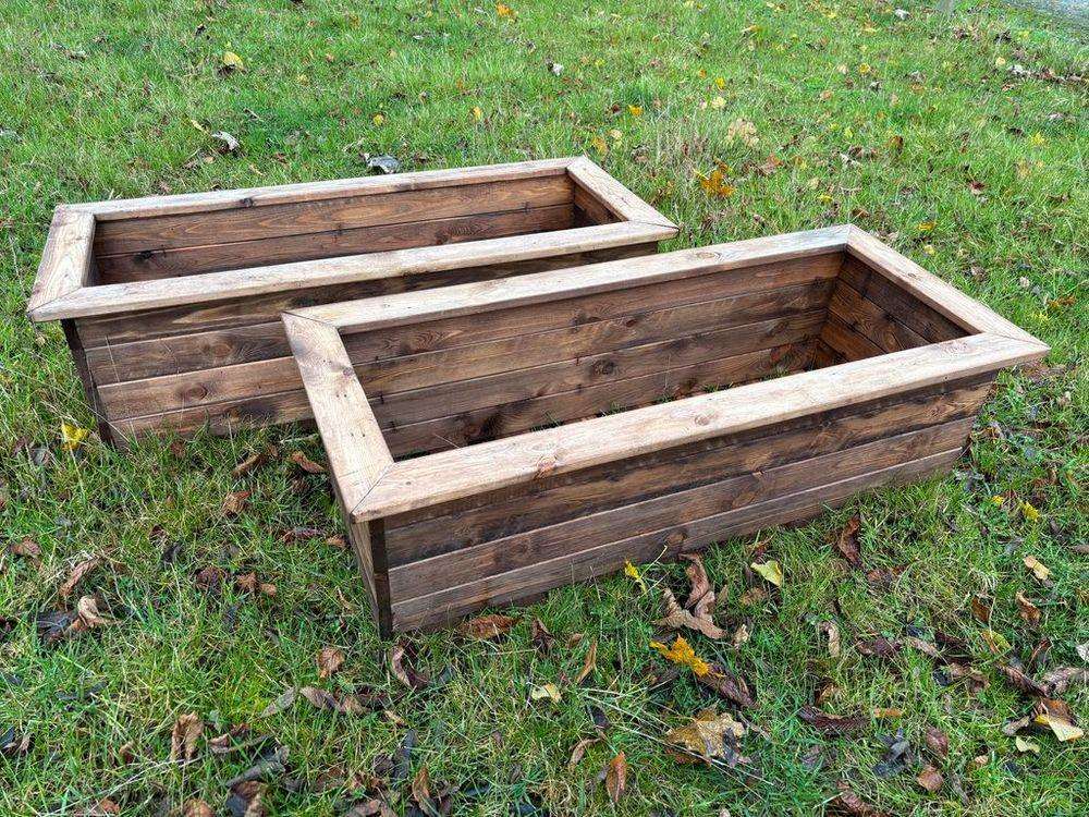 Extra Large Wooden Trough Charles Taylor Trading