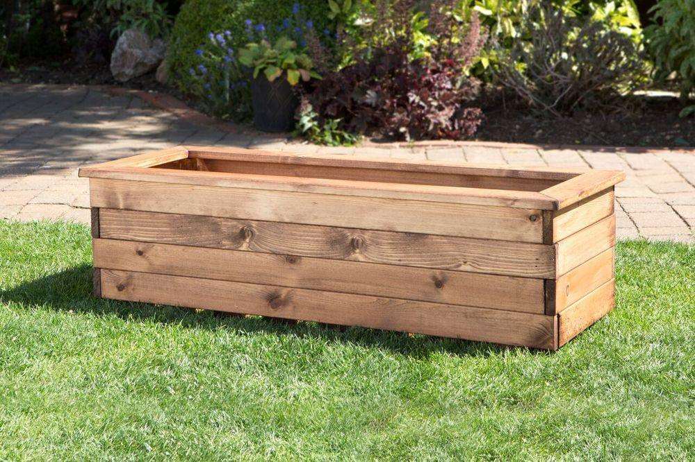 Extra Large Wooden Trough Charles Taylor Trading