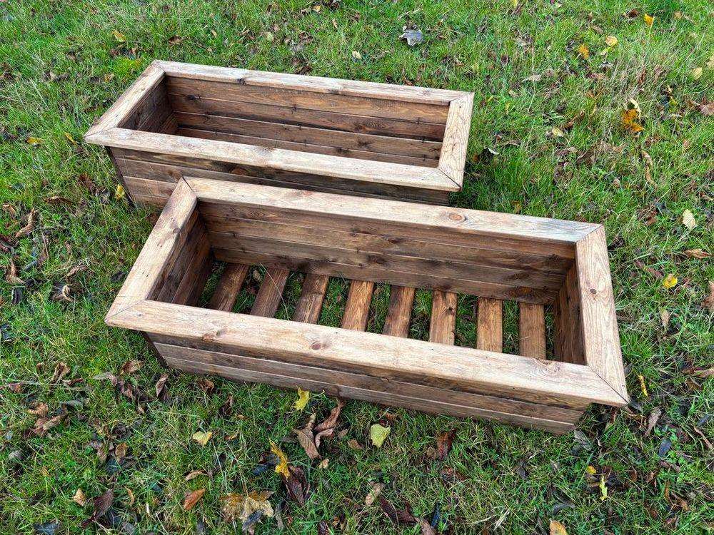 Extra Large Wooden Trough Charles Taylor Trading