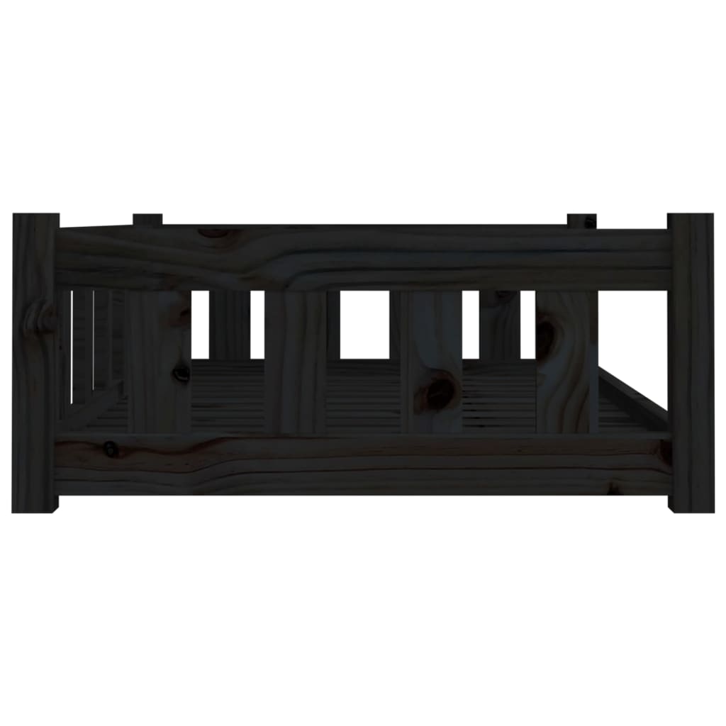 vidaXL Dog Bed 55.5x45.5x28 cm Solid Wood Pine vidaXL